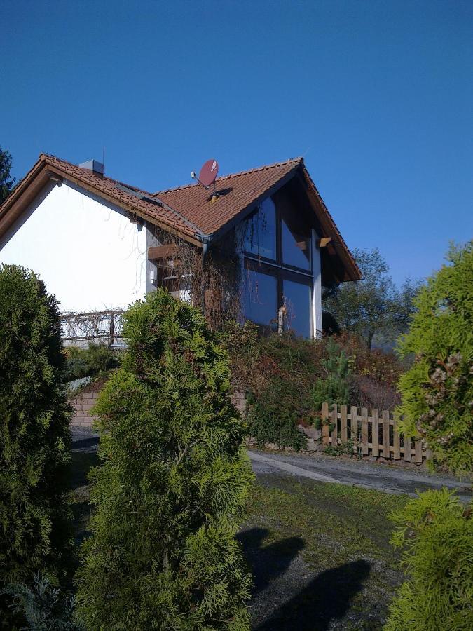 Ferienhaus Am Loeffelberghuettchen Gießübel Esterno foto